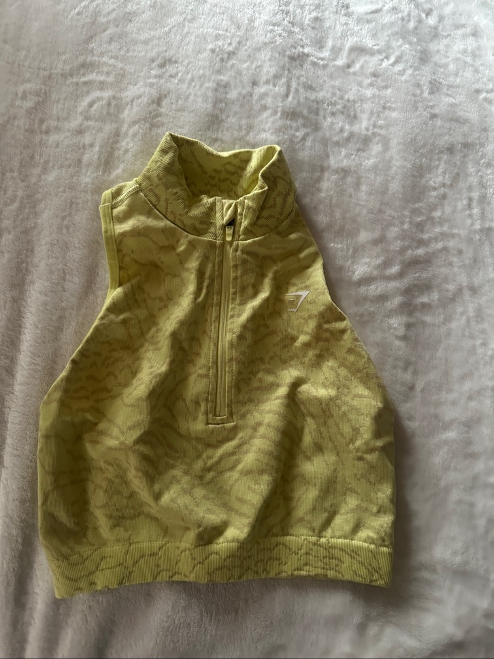 Gymshark Adapt Animal Seamless Crop 1/2 Zip